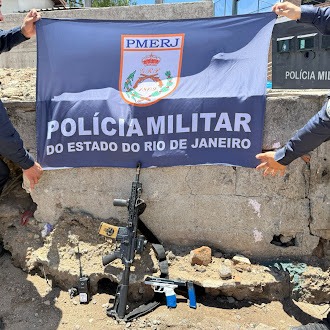 41º BPM apreendeu fuzil e munições em Acari com ajuda do Disque Denúncia